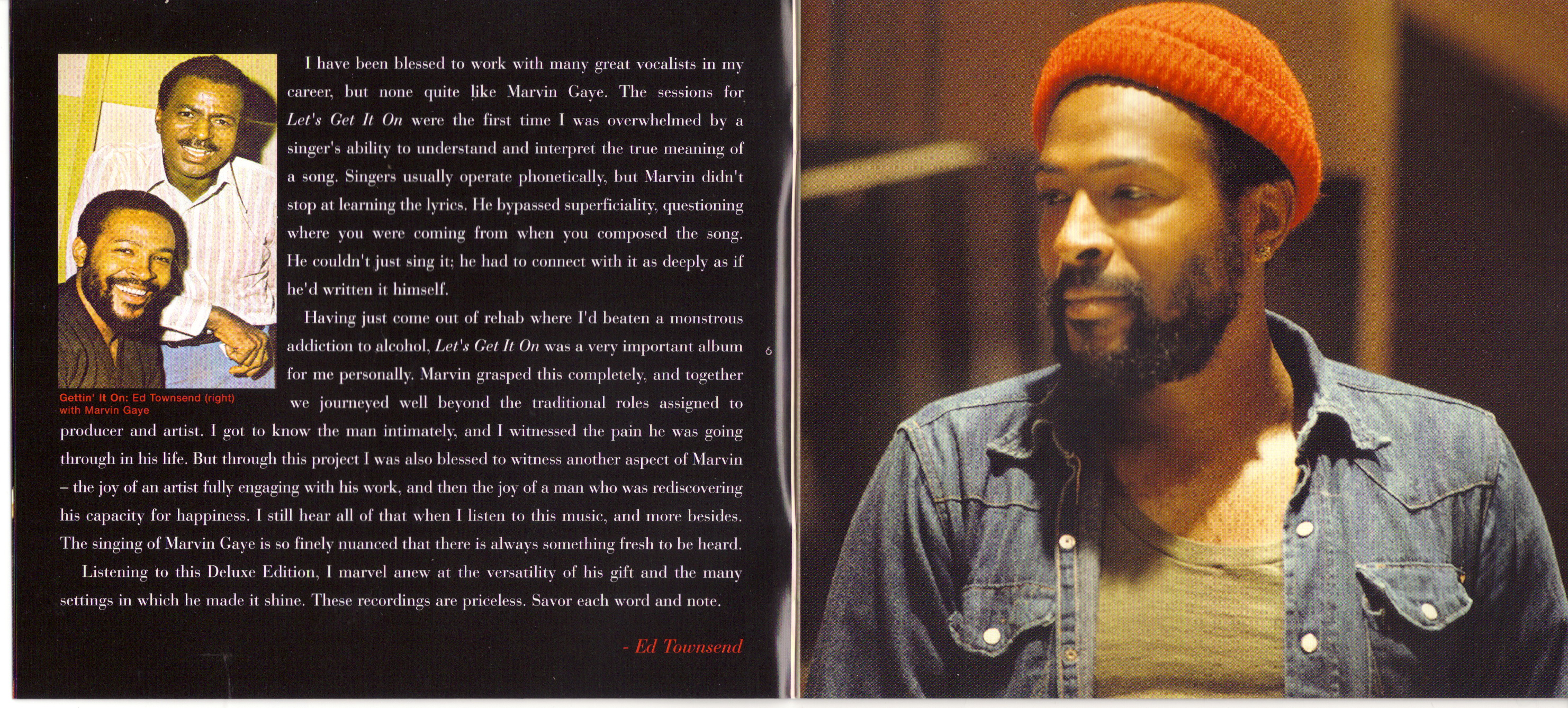 Marvin Gaye Lets Get It On (Deluxe Edition) : Booklet 3.